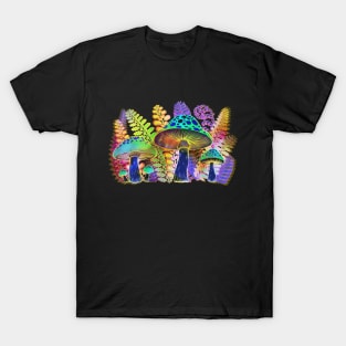 Glowing Mushrooms T-Shirt